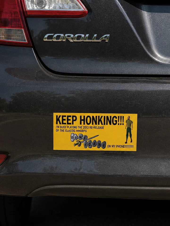 Keep Honking Runescape - Sticker product image (1)