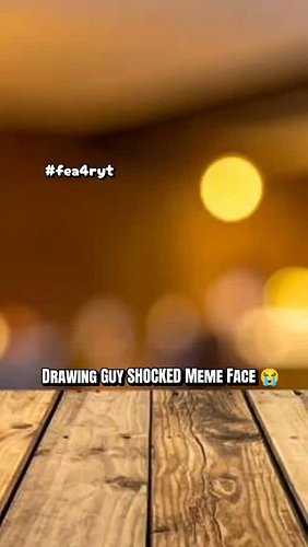 Drawing Guy SHOCKED Meme Face 😭✏️ - #art #artist #follow_me #funny