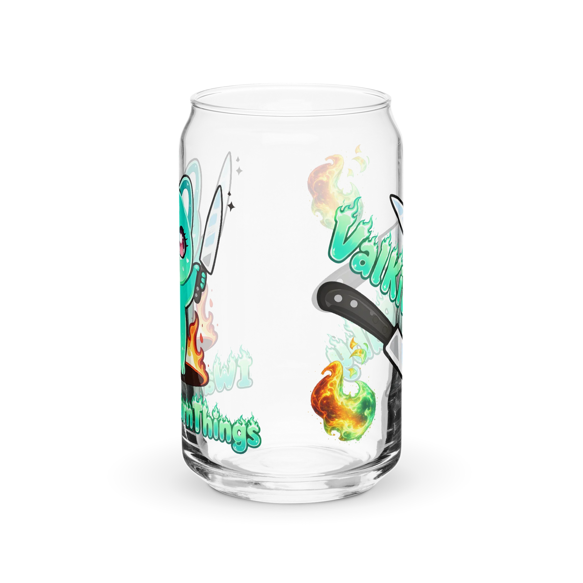 Burn things Glass cup product image (2)