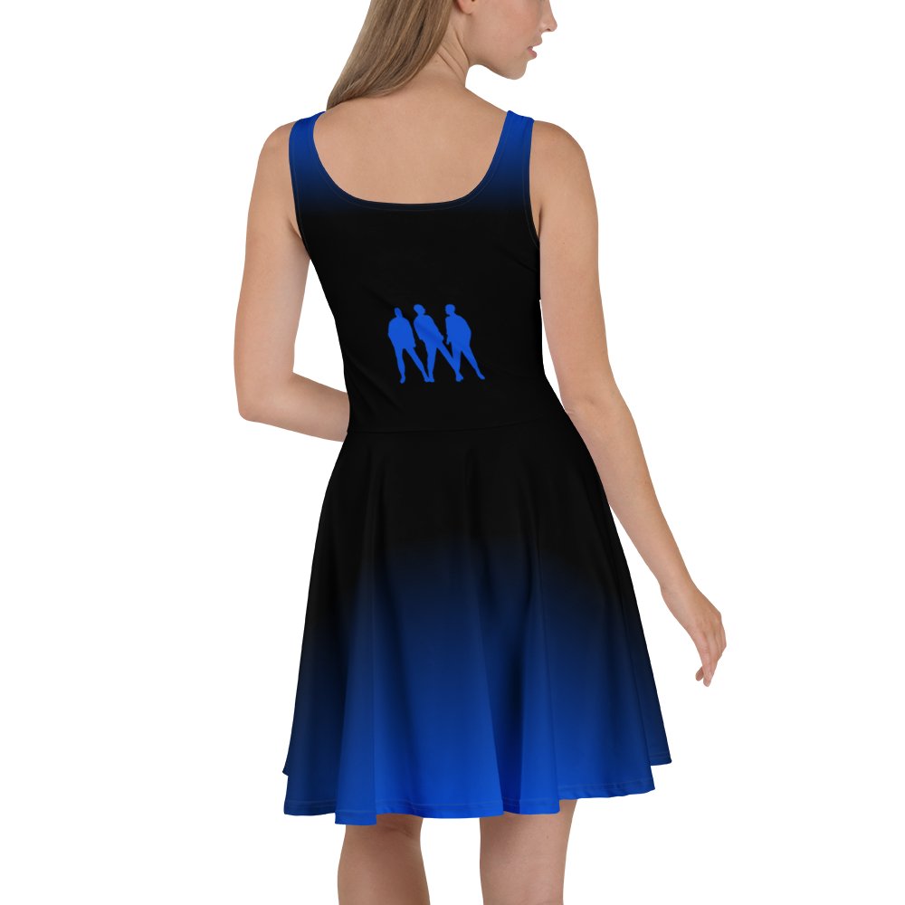 Blue Man Fans Gradient Dress product image (4)