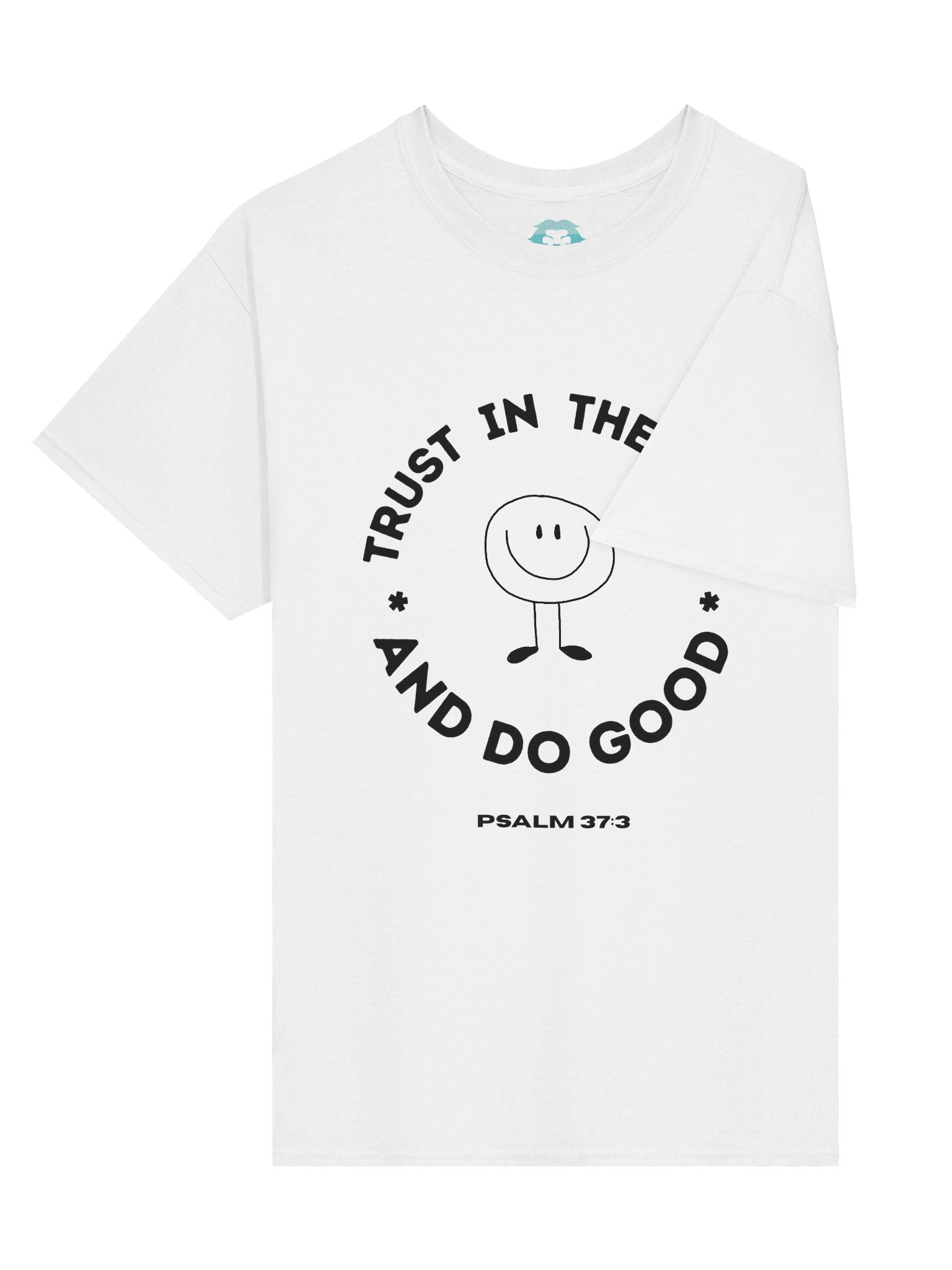 Psalm 37 Trust in the Lord (Happyface Tee) product image (6)