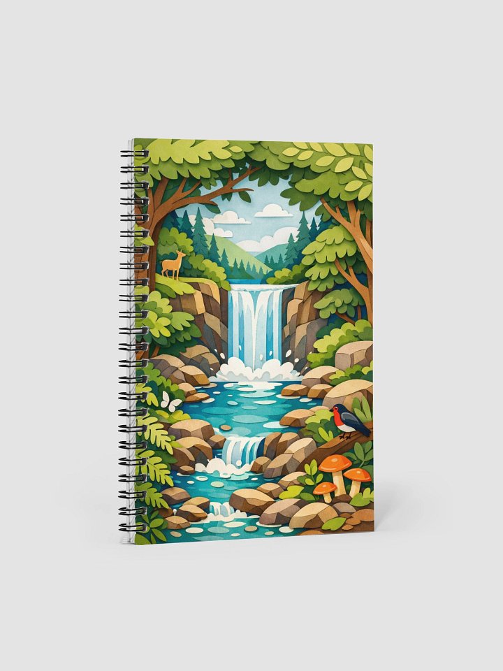 Tranquil Forest Serenity Spiral Notebook product image (1)