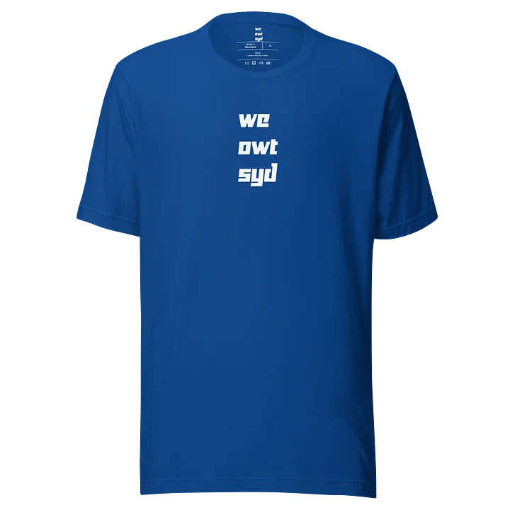 WeOwtsyd Gen 2 Premium T- Shirt - Alt Blue product image (1)