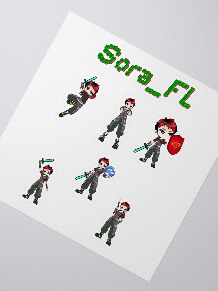 Sora_FL - Stickerbogen product image (2)