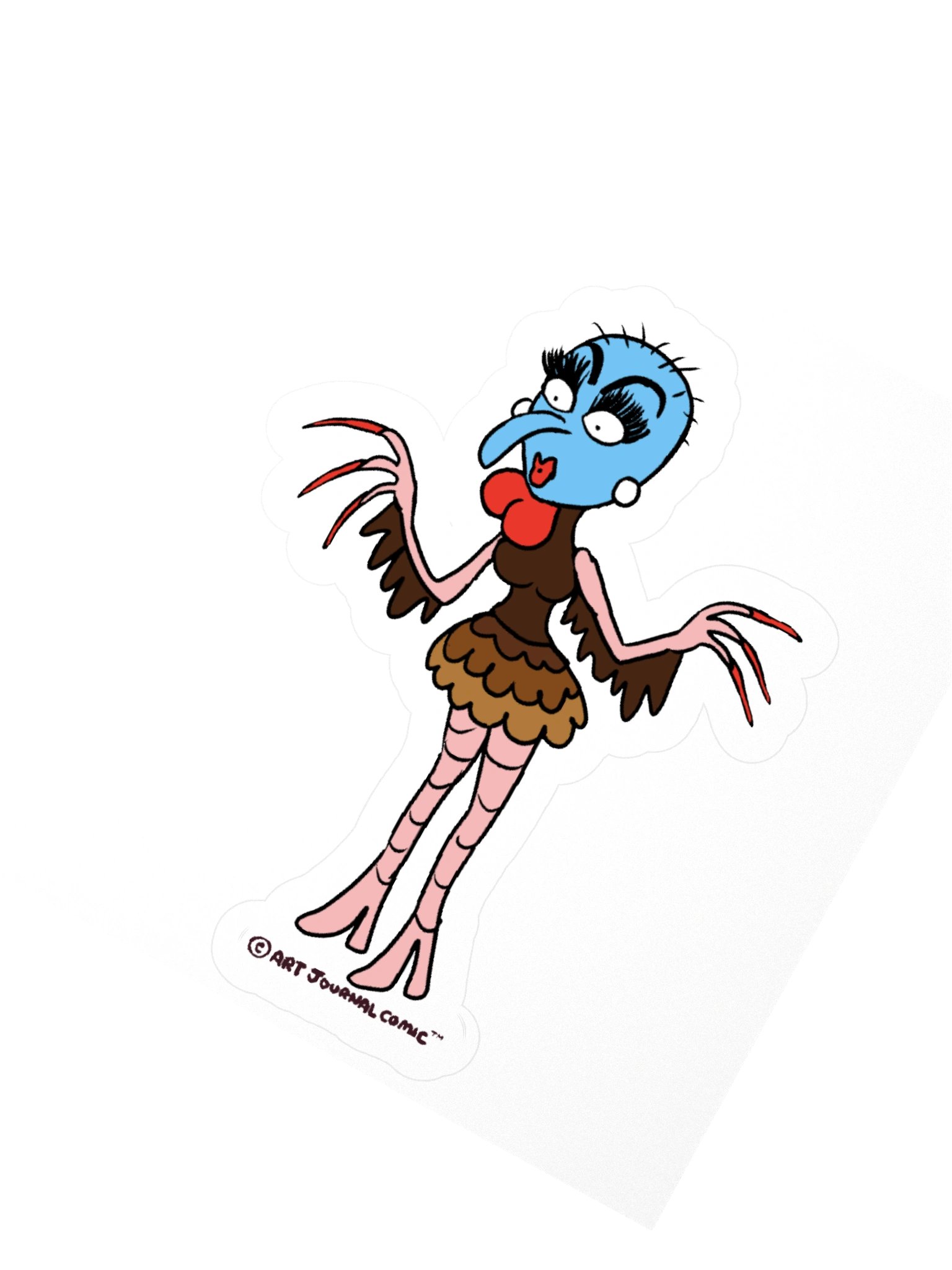 Turkey Woman™ Sticker product image (2)