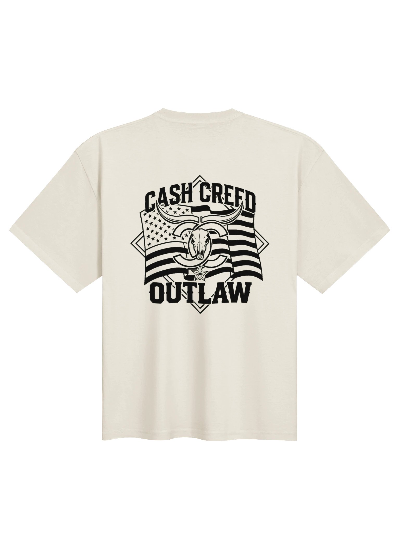 Cash Creed Outlaw Oversized Tee product image (3)