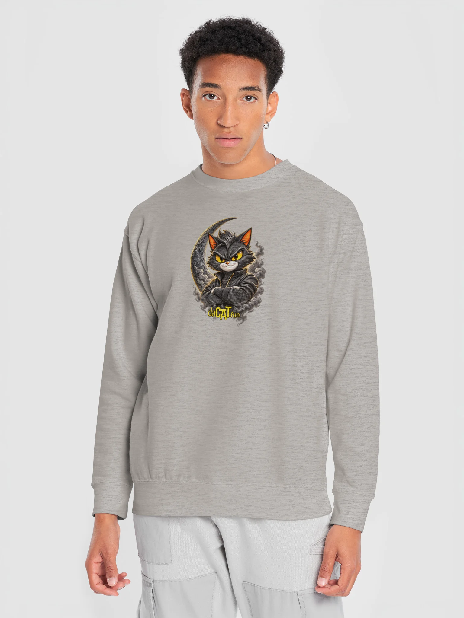 daCAT Midnight Moon Crewneck product image (5)