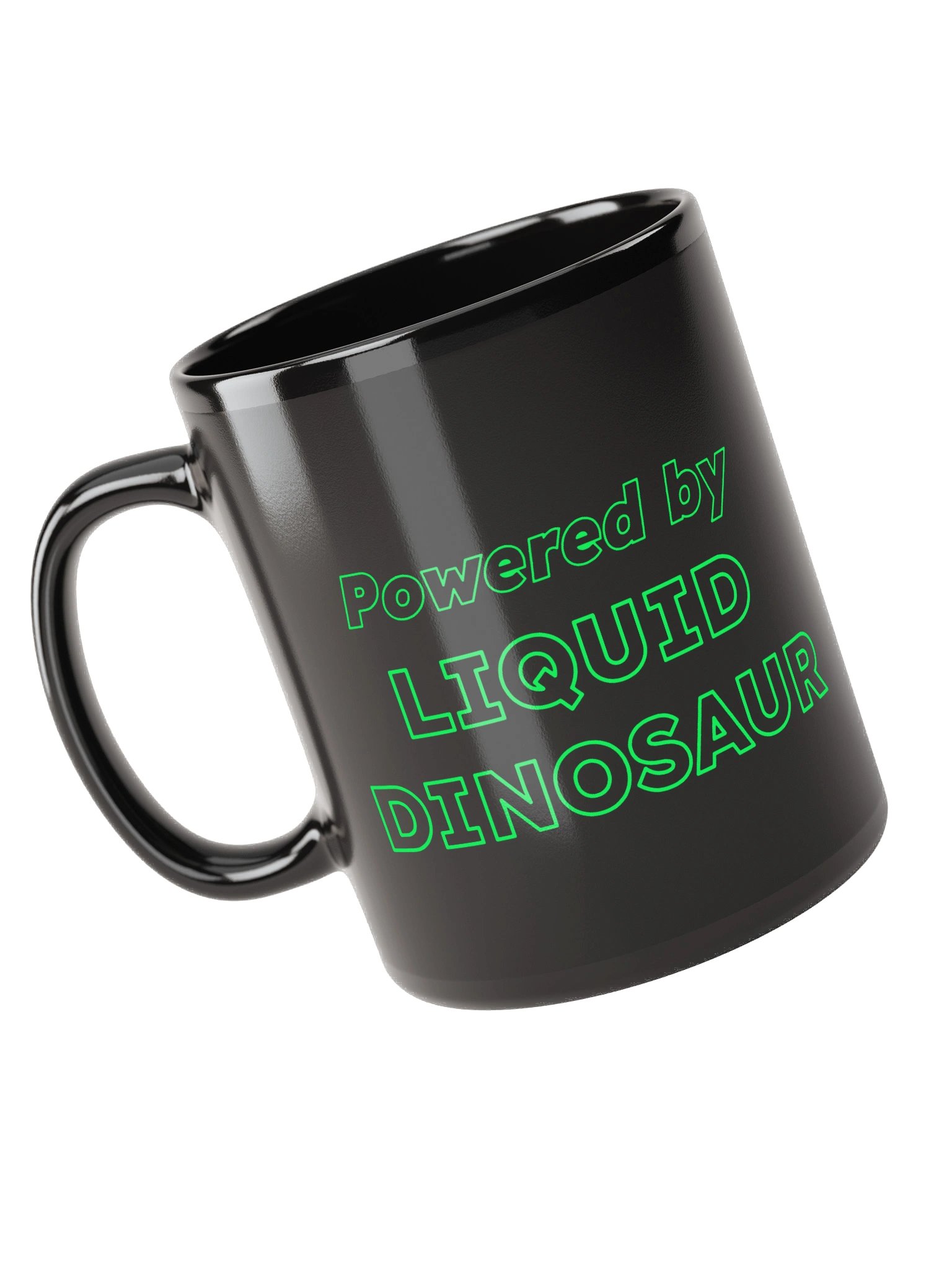 Liquid Dinosaur Gloss-Black Mug product image (3)