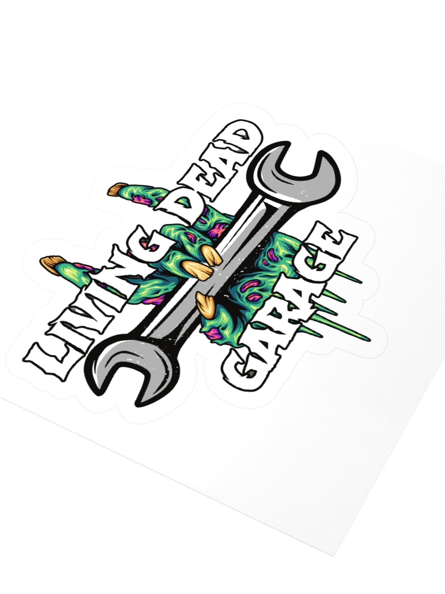 Living Dead Garage Sticker product image (7)