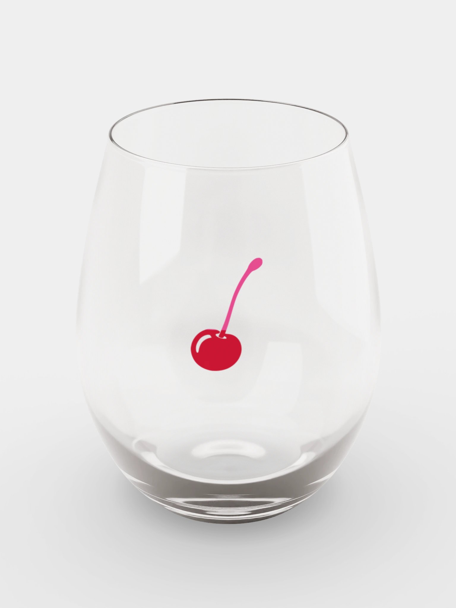 The Cherry Stemless Wine Glass product image (2)