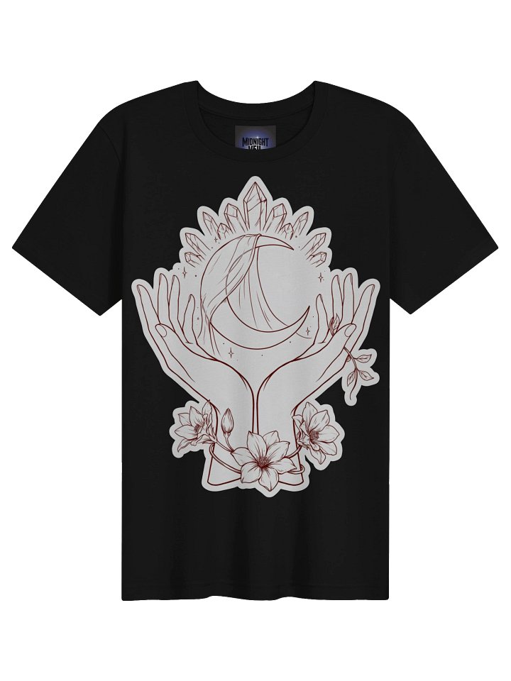 Moonlit Hands & Crystal Crescent Tee product image (1)