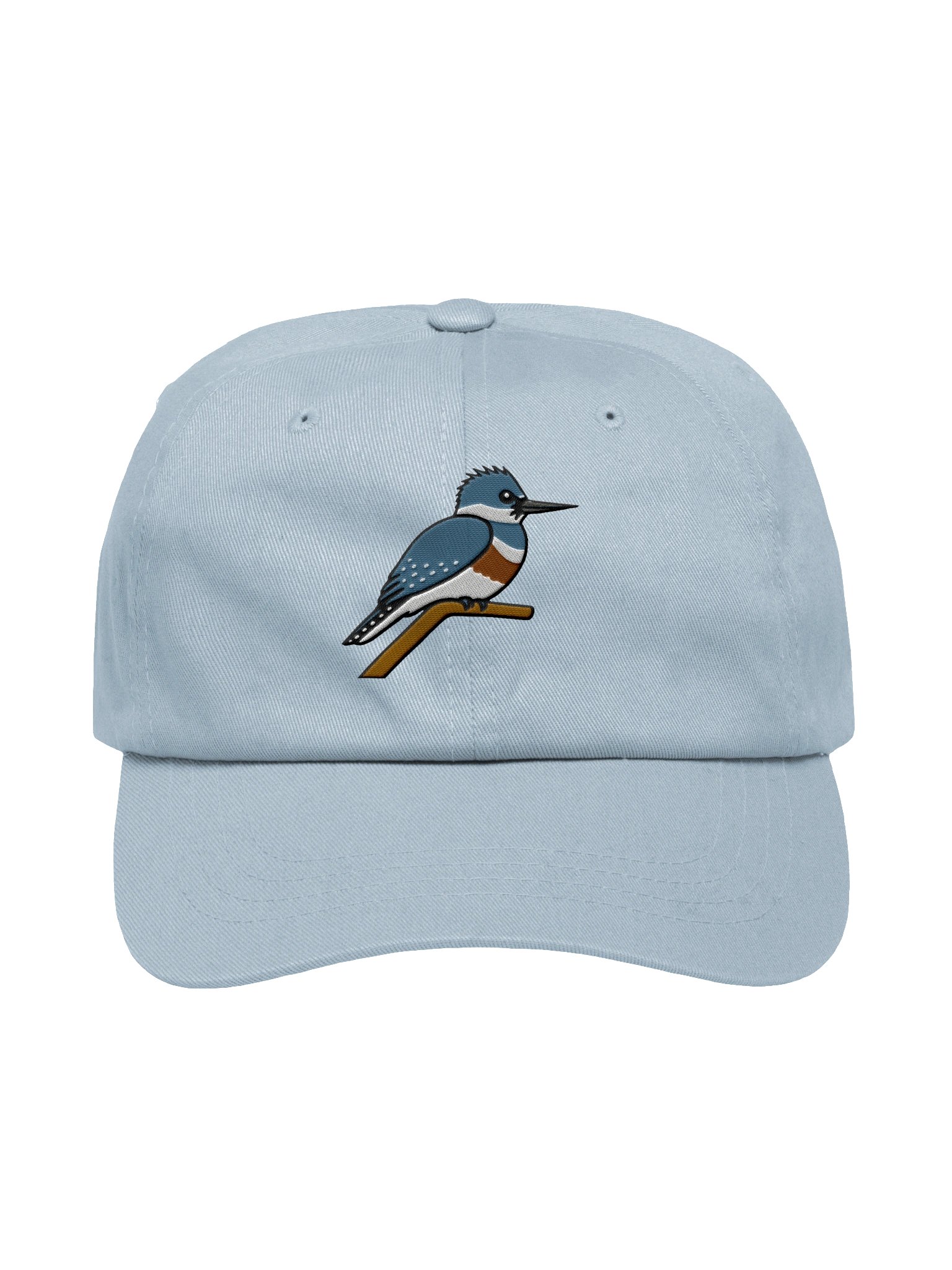 Belted Kingfisher Hen Embroidered Hat | Female Kingfisher Dad Cap | Bird Lover Gift product image (57)