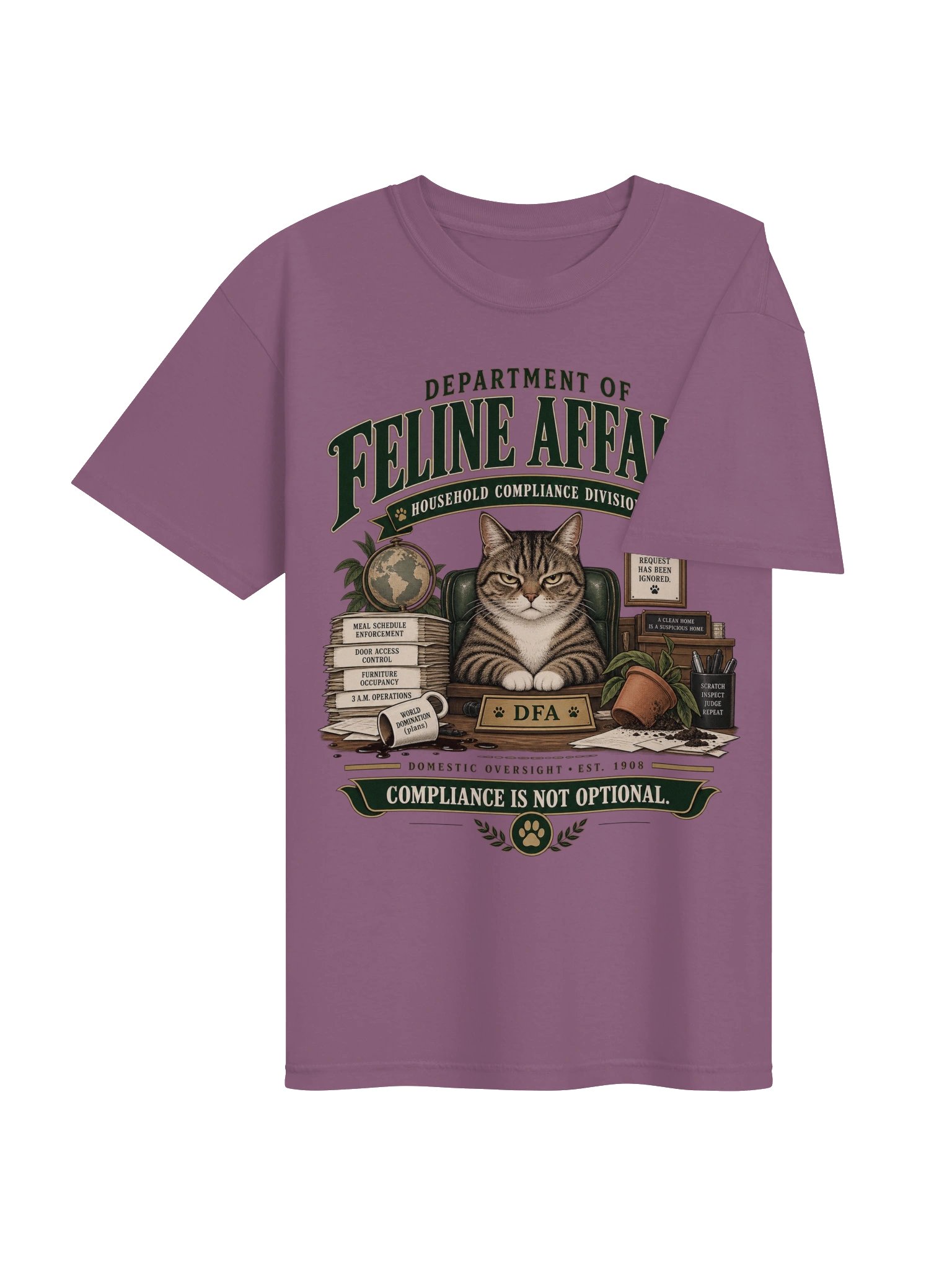Department of Feline Affairs Heavyweight Tee product image (20)