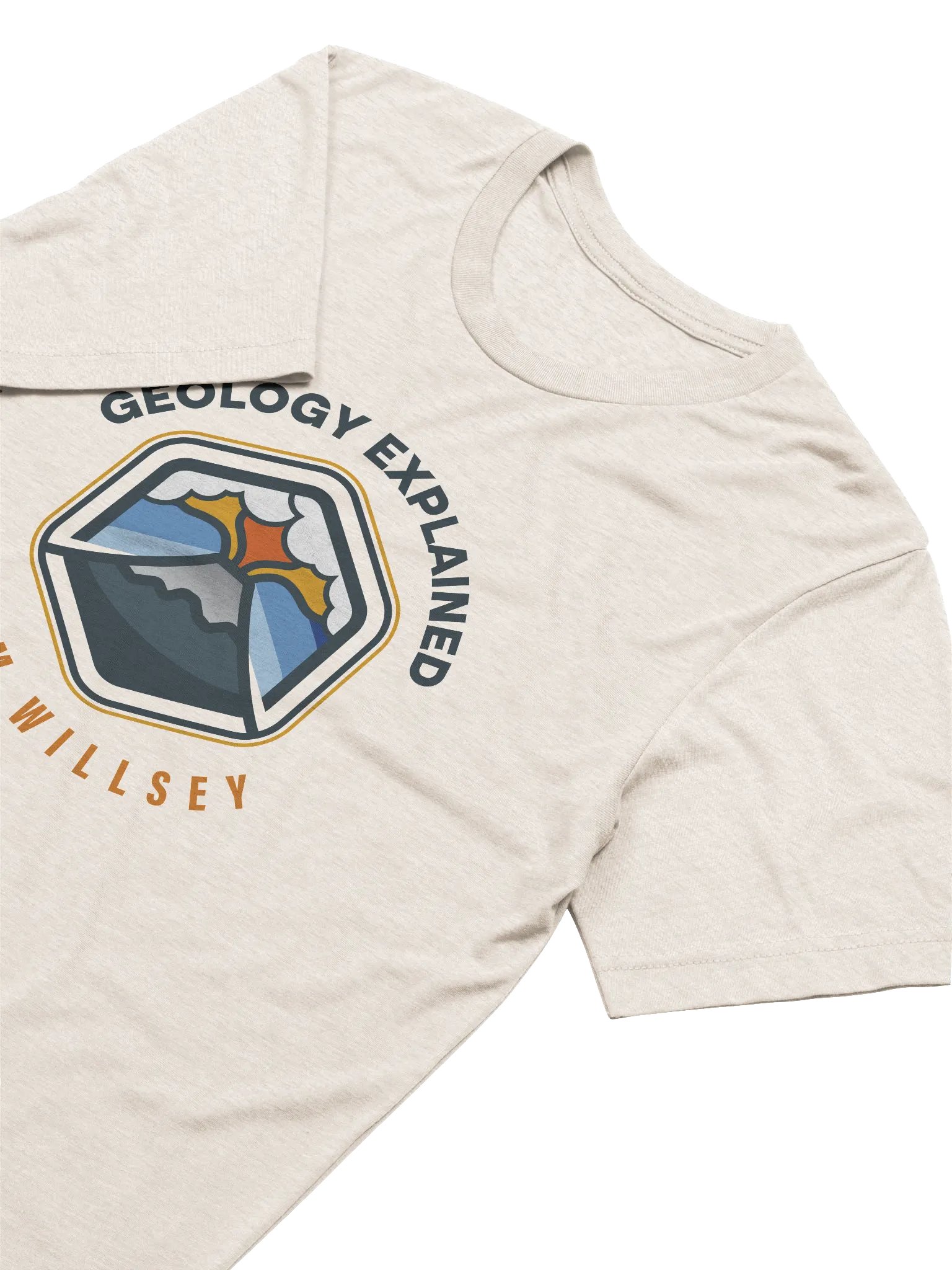 Volcanic Eruption Tee w/large front logo product image (7)