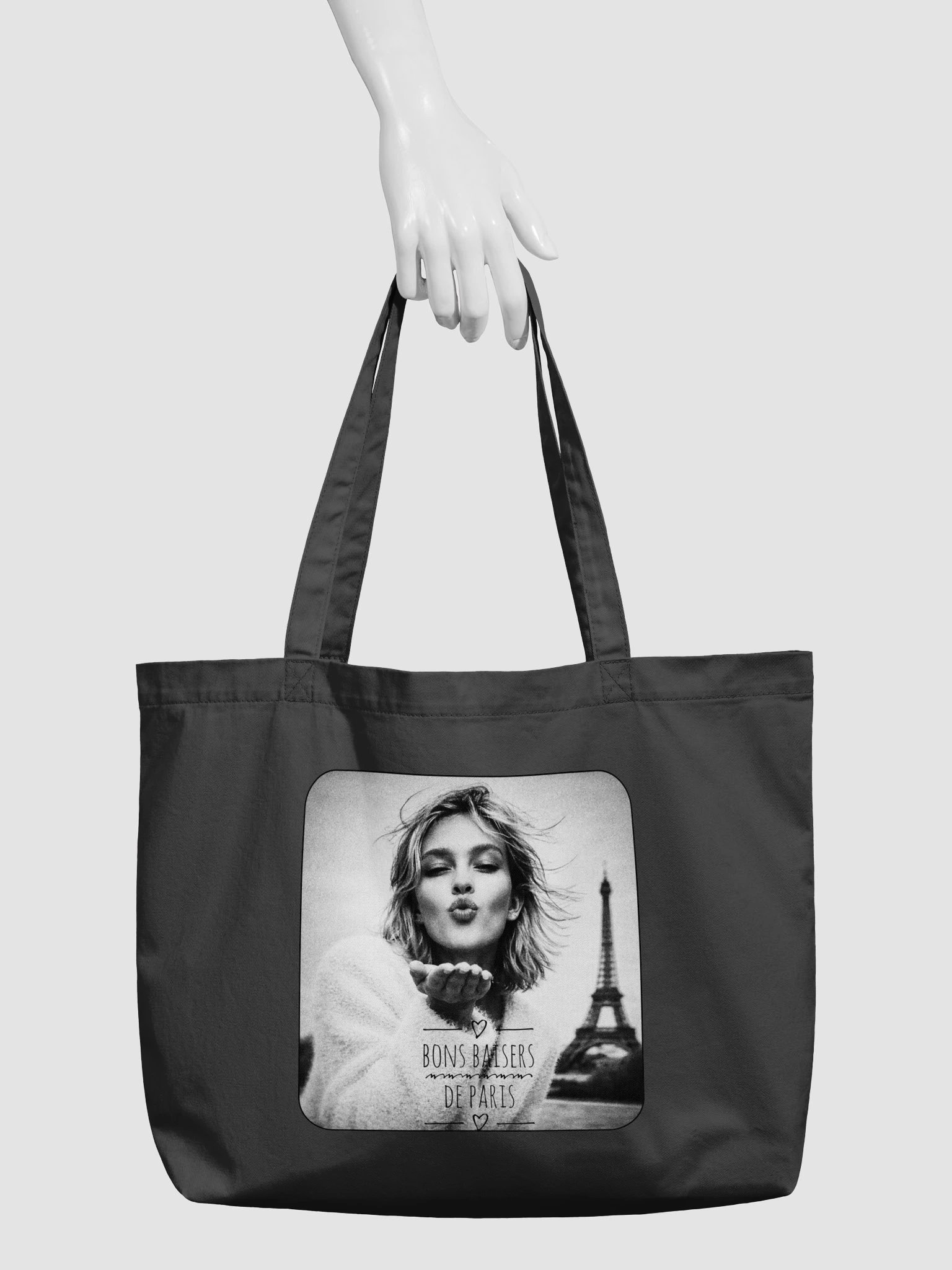 Bons Baisers de Paris — Parisian Kiss Tote Bag product image (5)