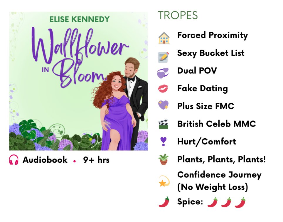 Pre-order: Wallflower in Bloom (Audiobook) product image (2)