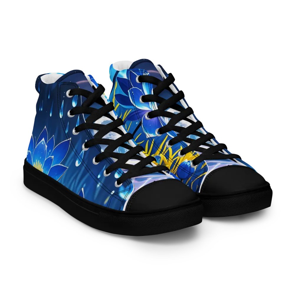 Lotus Dream High Tops ( Water Element Inspired) product image (12)