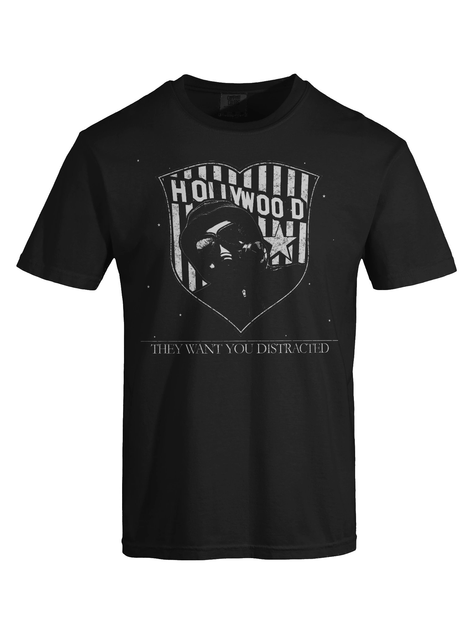 "DISTRACTION" TSHIRT BACKPRINT product image (5)