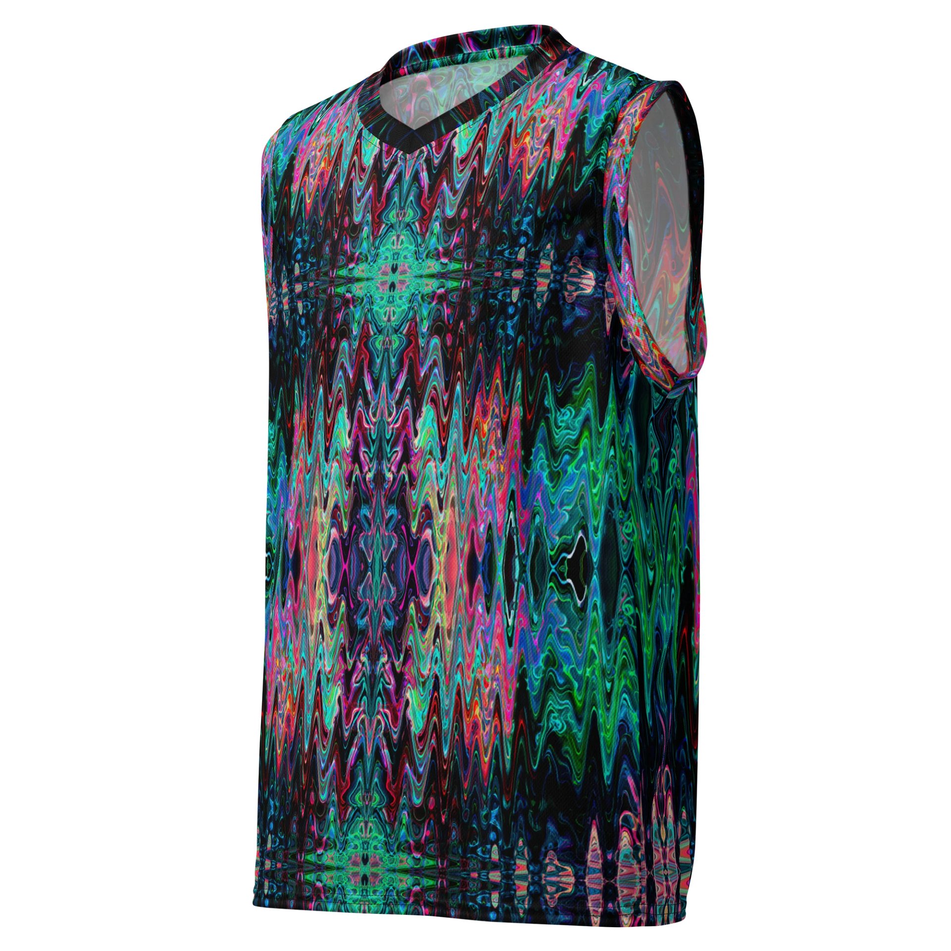 Radiant Resonance Fracture Recycled Unisex Sweatshirt product image (1)