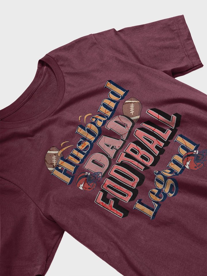 Husband Dad Football Legend Legendary T-Shirt product image (2)