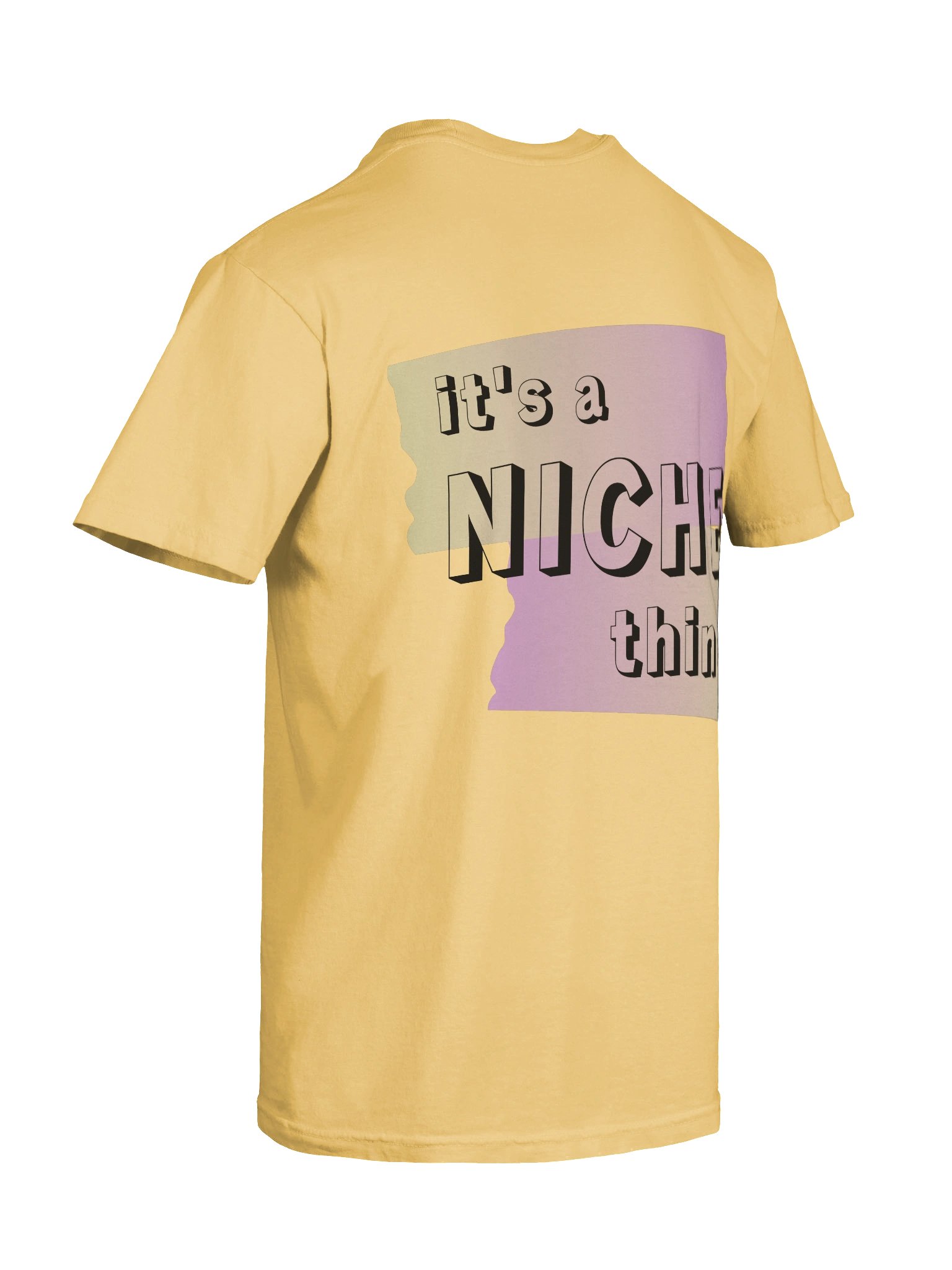 On The Go Tee - "it's a niche thing" product image (10)
