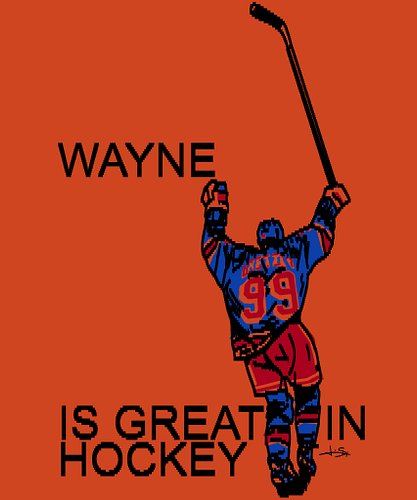 Wayne is Great in Hockey
Jamie Moshe Straz 2026
#waynegretzky