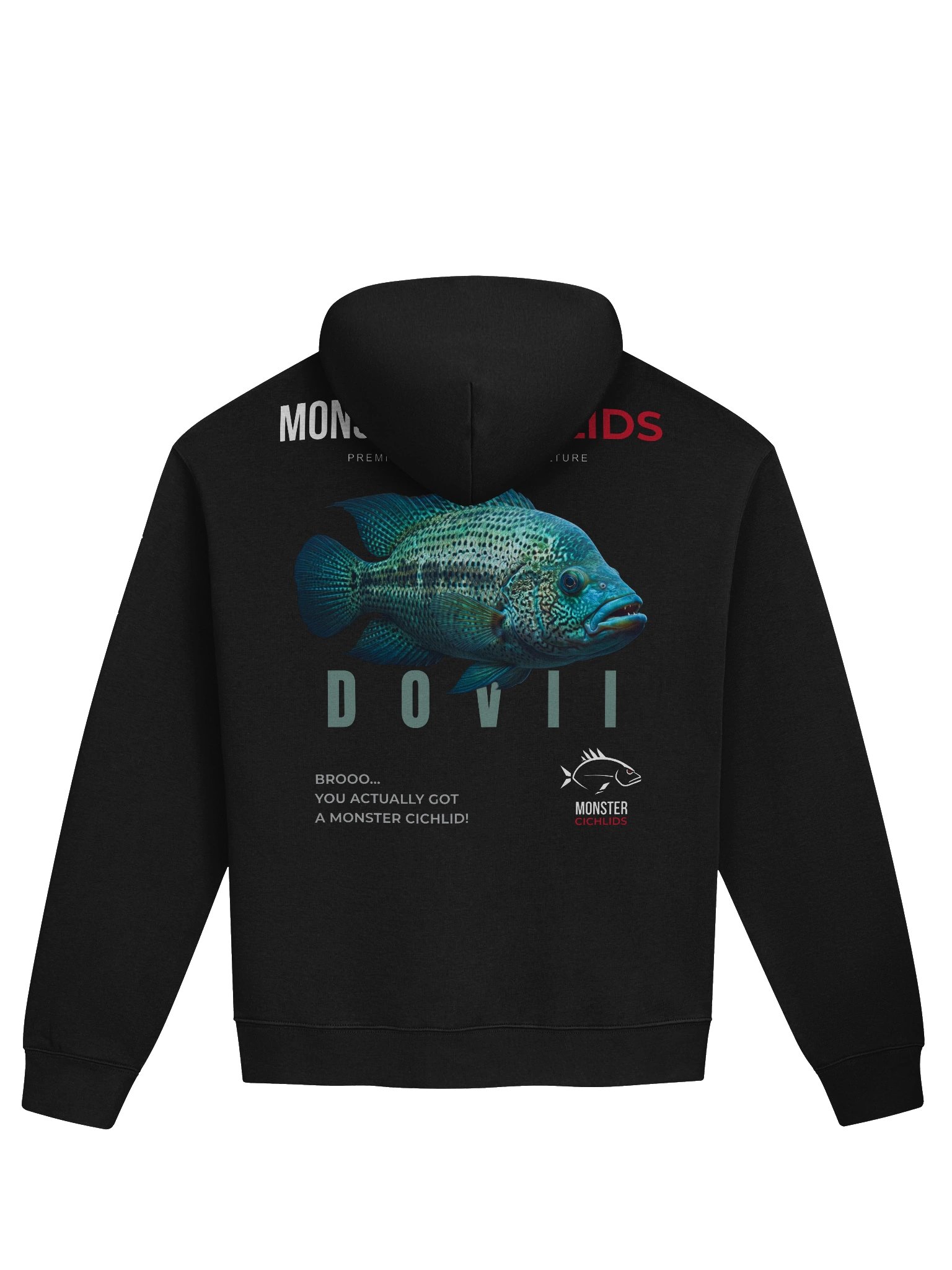 Monster Cichlids™ — Premium Predator Hoodie (Front+Back) product image (11)