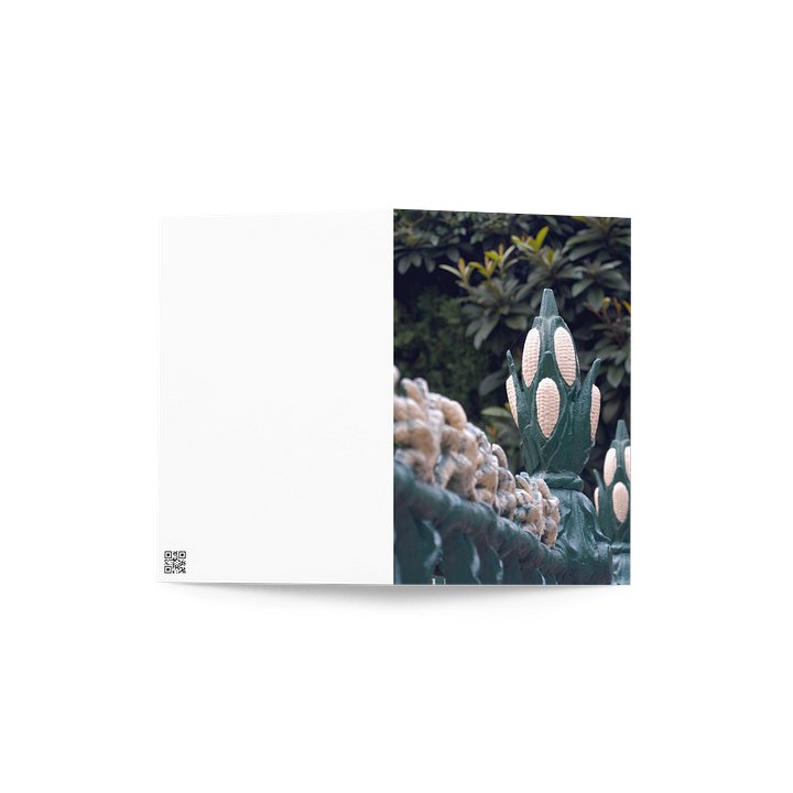 The Cornstalk Fence — New Orleans Greeting Card | The Indigo Hours | Casa de Karma Press product image (2)