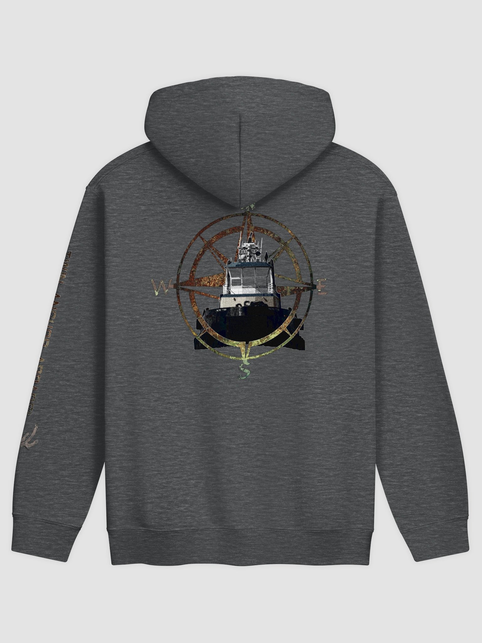 Compass Rose & Tug Pacific Titan – Maritime Heritage | Twin Anchor Apparel AB Watch Line product image (1)