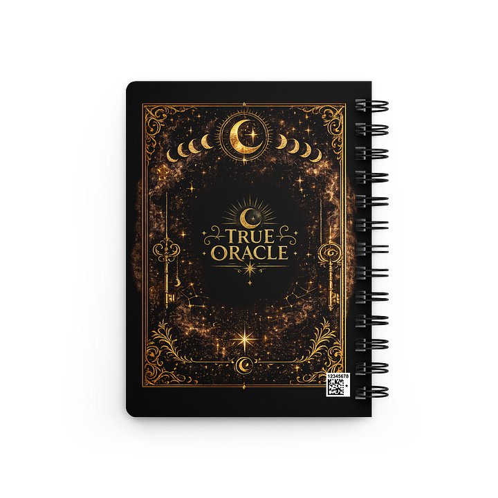 The Unwritten Prophecy | True Oracle Manifestation Notebook product image (2)
