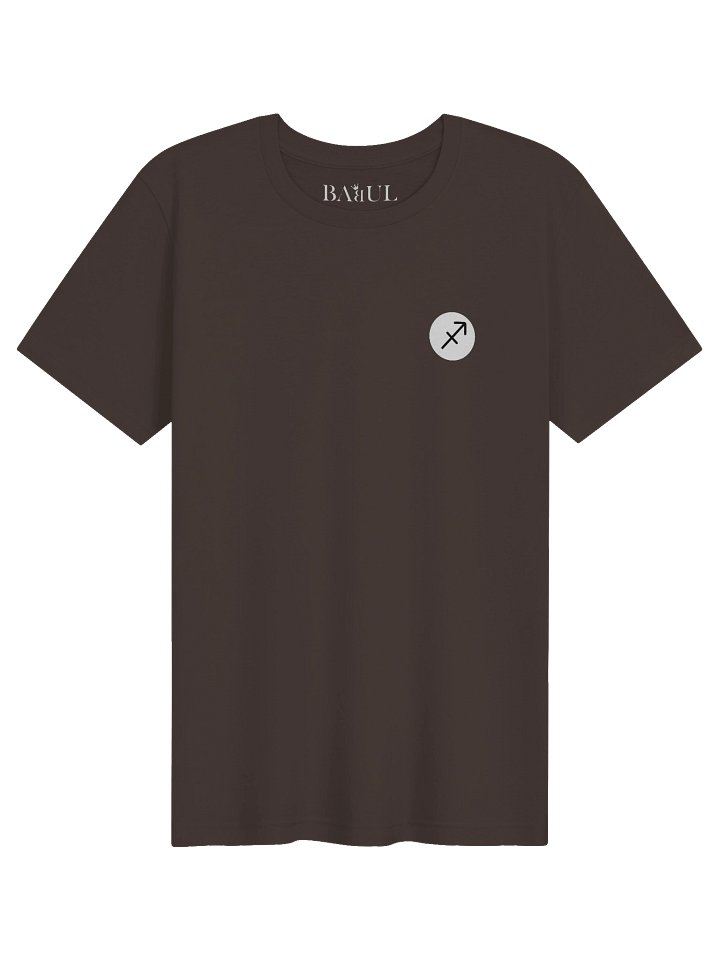 Sagittarius - Gothic Zodiac, Red Graphic on the back T-Shirt. product image (1)