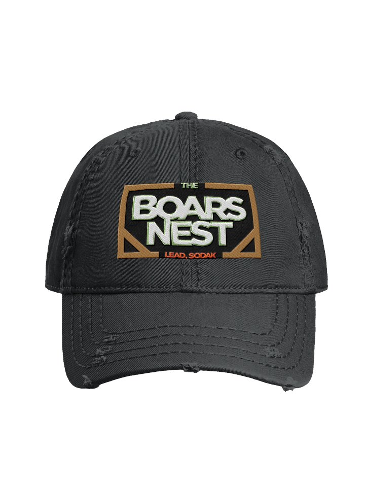 The Boars Nest Distressed Dad Hat product image (2)