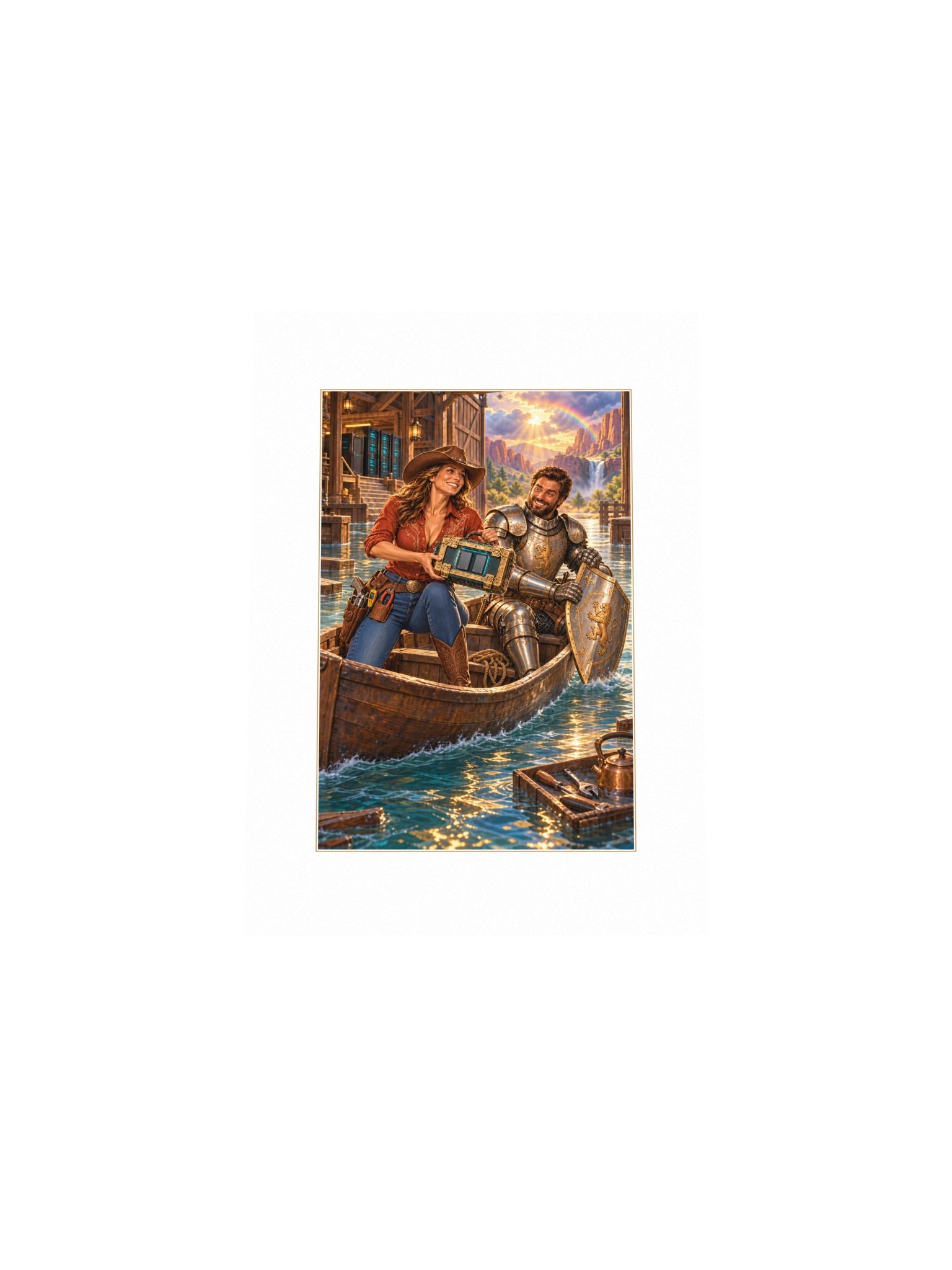 Disaster Recovery Small Art Print product image (4)