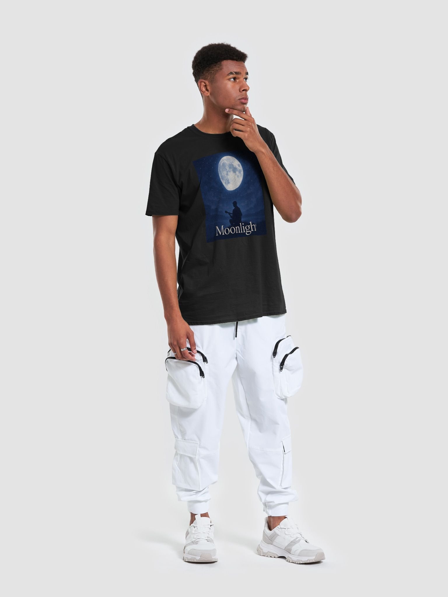 Moonlight Album Cover T-Shirt - Show your Support with Style - Menswear, Womenswear product image (74)