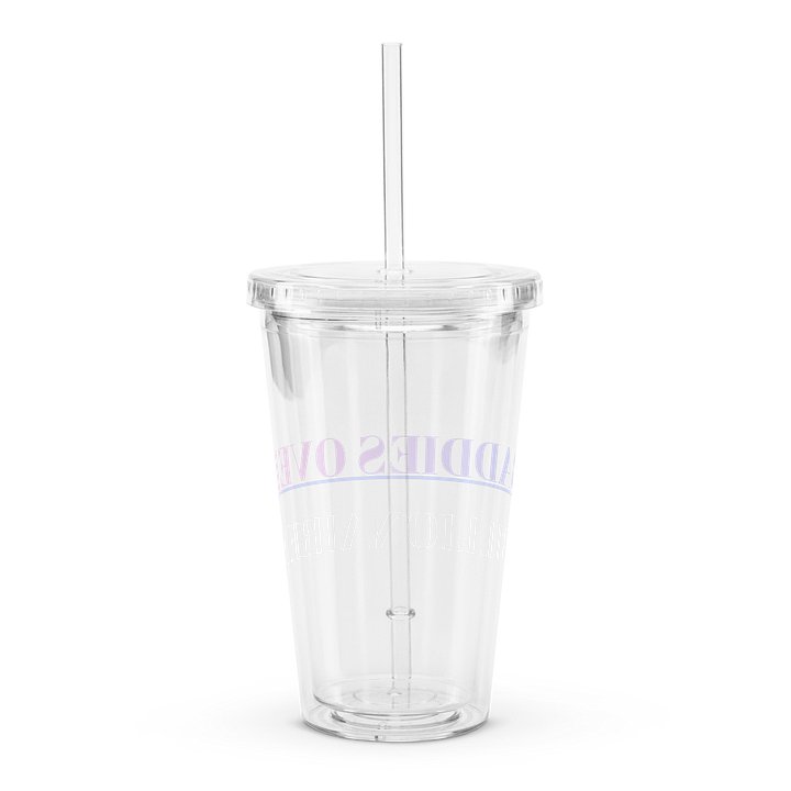 BADDIES OVER BILLIONAIRES TUMBLER product image (2)