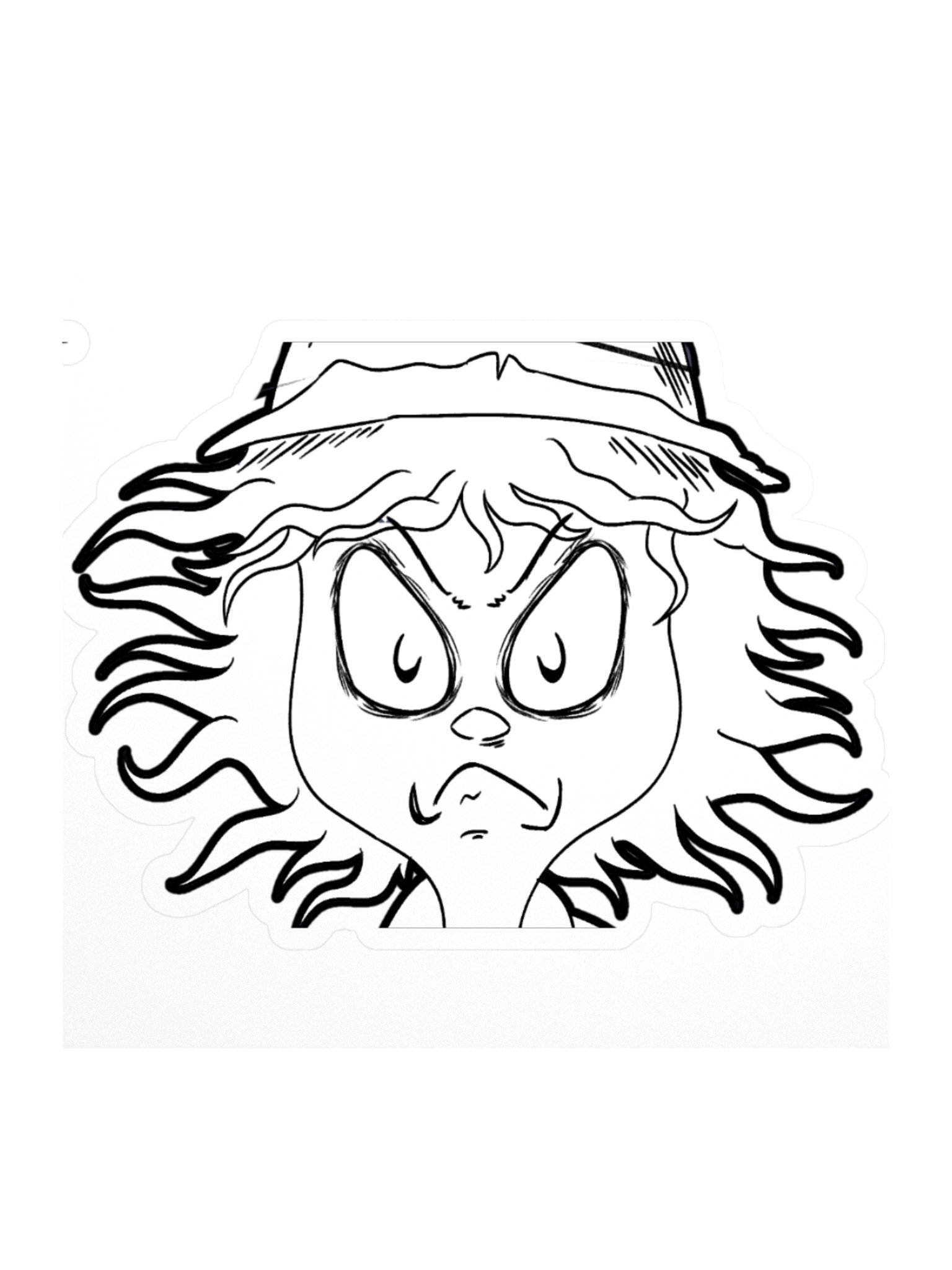 TIODM - Angry Howard Sticker product image (1)
