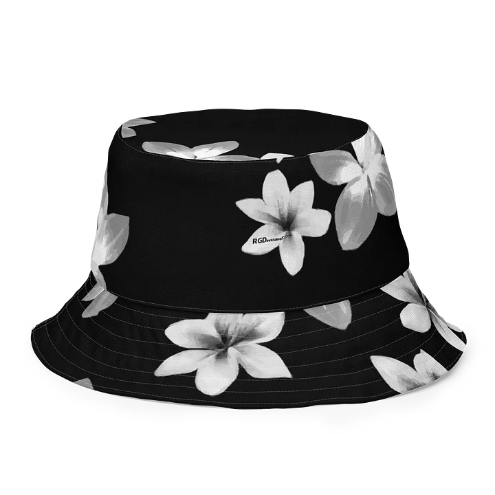 Volcanic Ash - Caribbean Soufriere Flower Print | Reversible Bucket Hat product image (2)