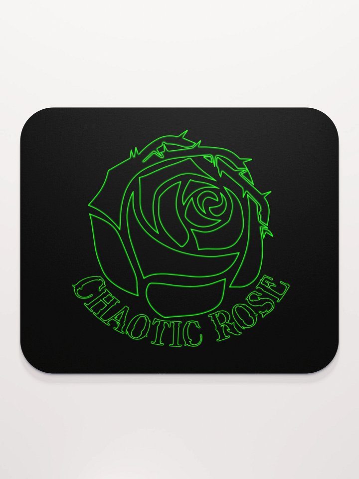 Chaotic Rose Mousepad product image (2)