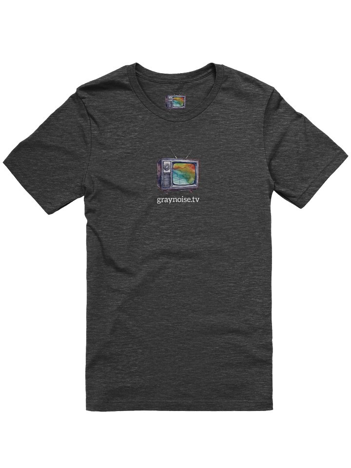 Graynoise Color Grid TV Logo Heather Unisex Tee - Bella+Canvas Supersoft product image (6)