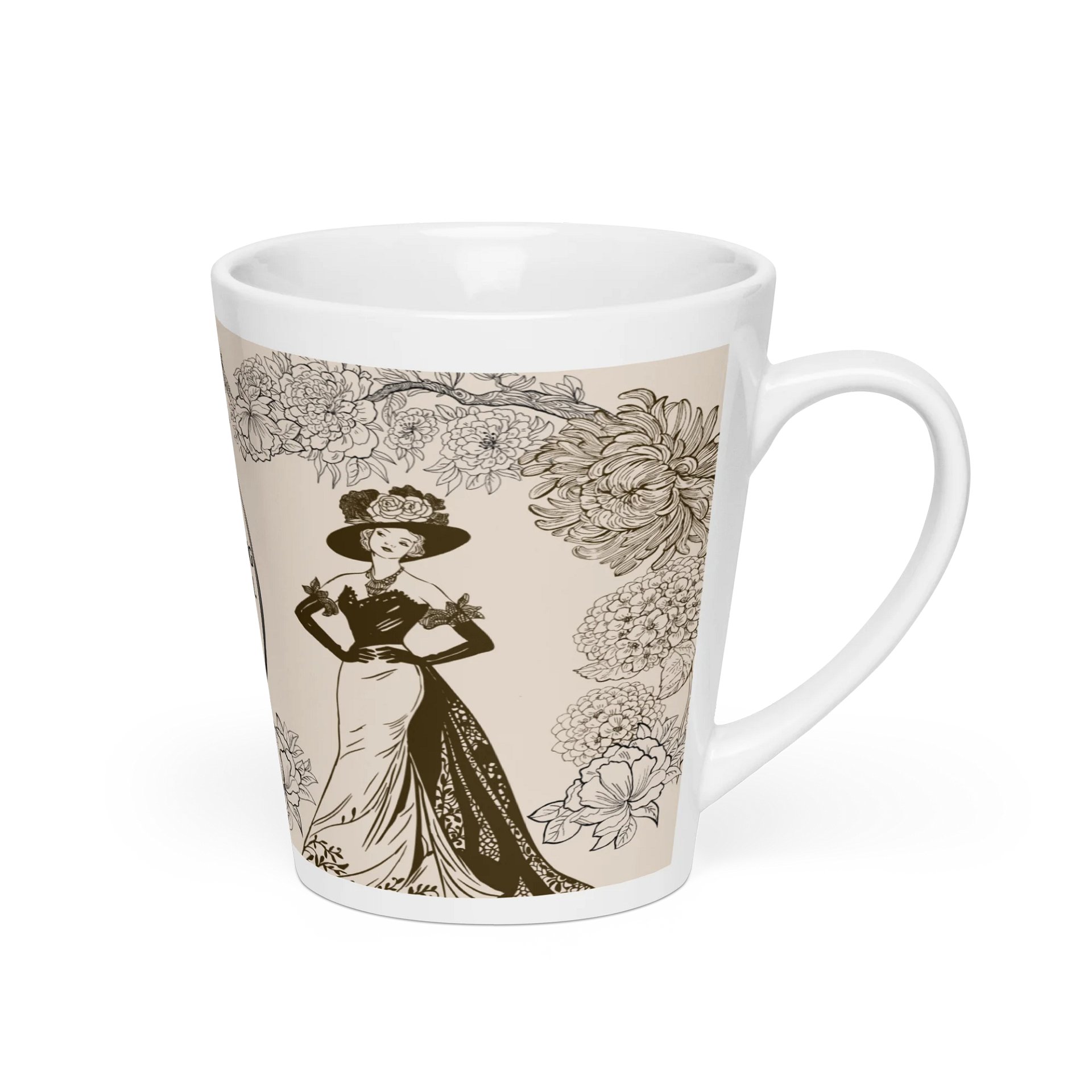 'JUST BREAKING GENERATIONAL PATTERNS' LATTE MUG product image (3)