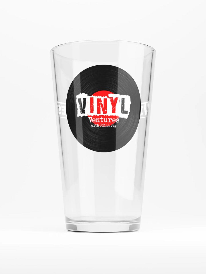 Vinyl Ventures Pint Glass product image (1)