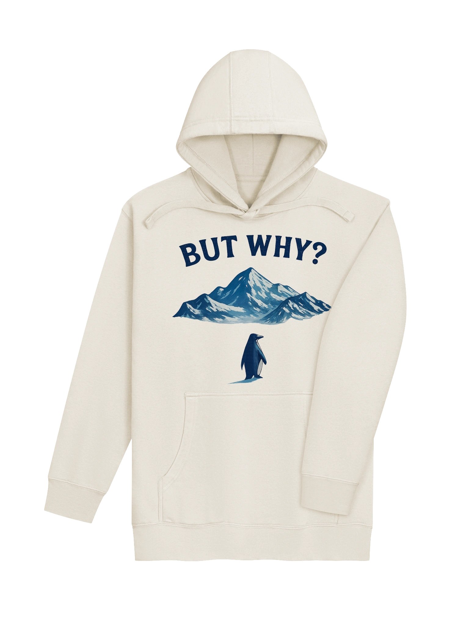 "But Why?" Premium Anime Heavyweight Hoodie - Minimalist Streetwear product image (4)