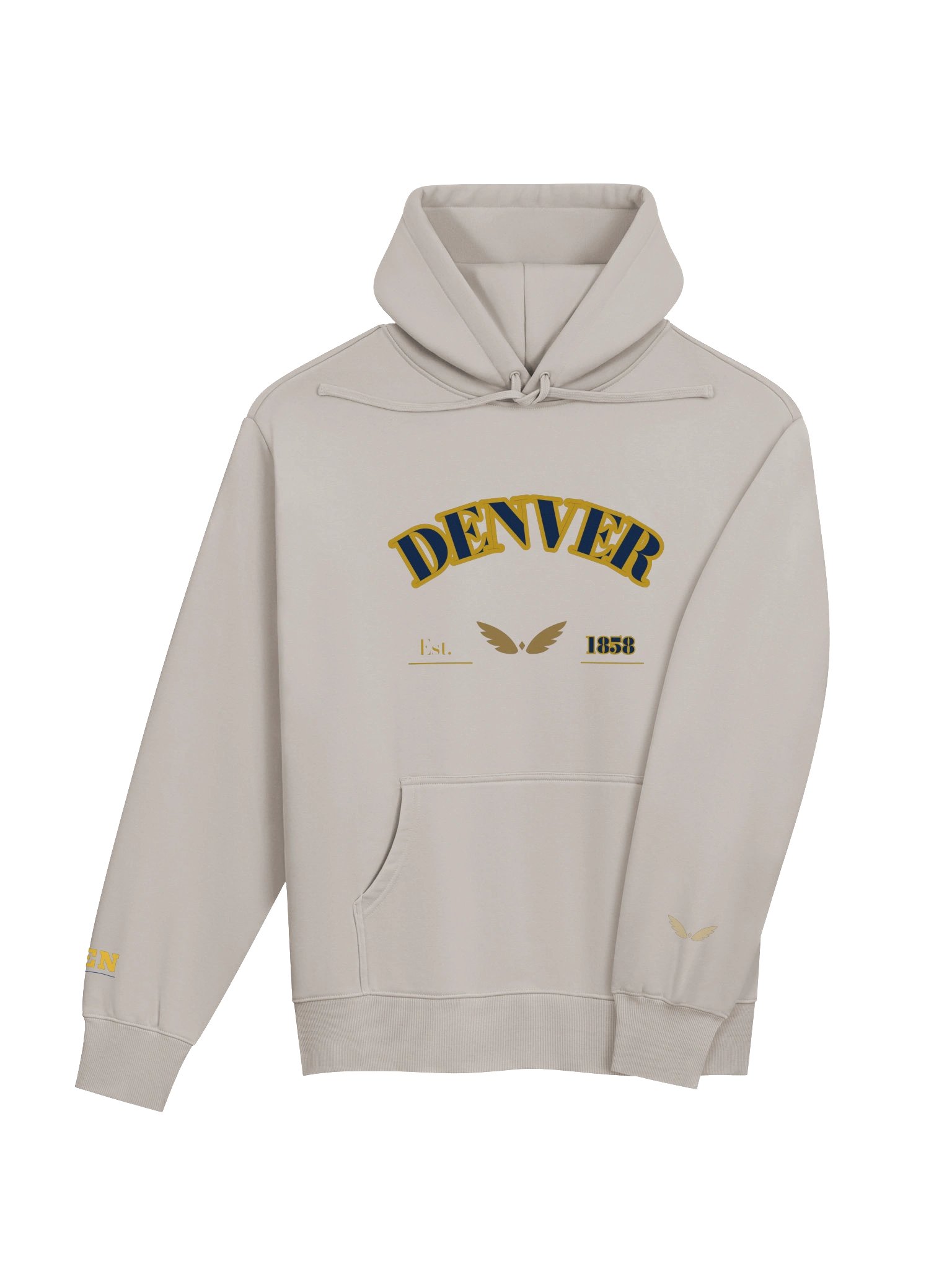 GAME DAY — Denver · Hoodie · Bone product image (4)
