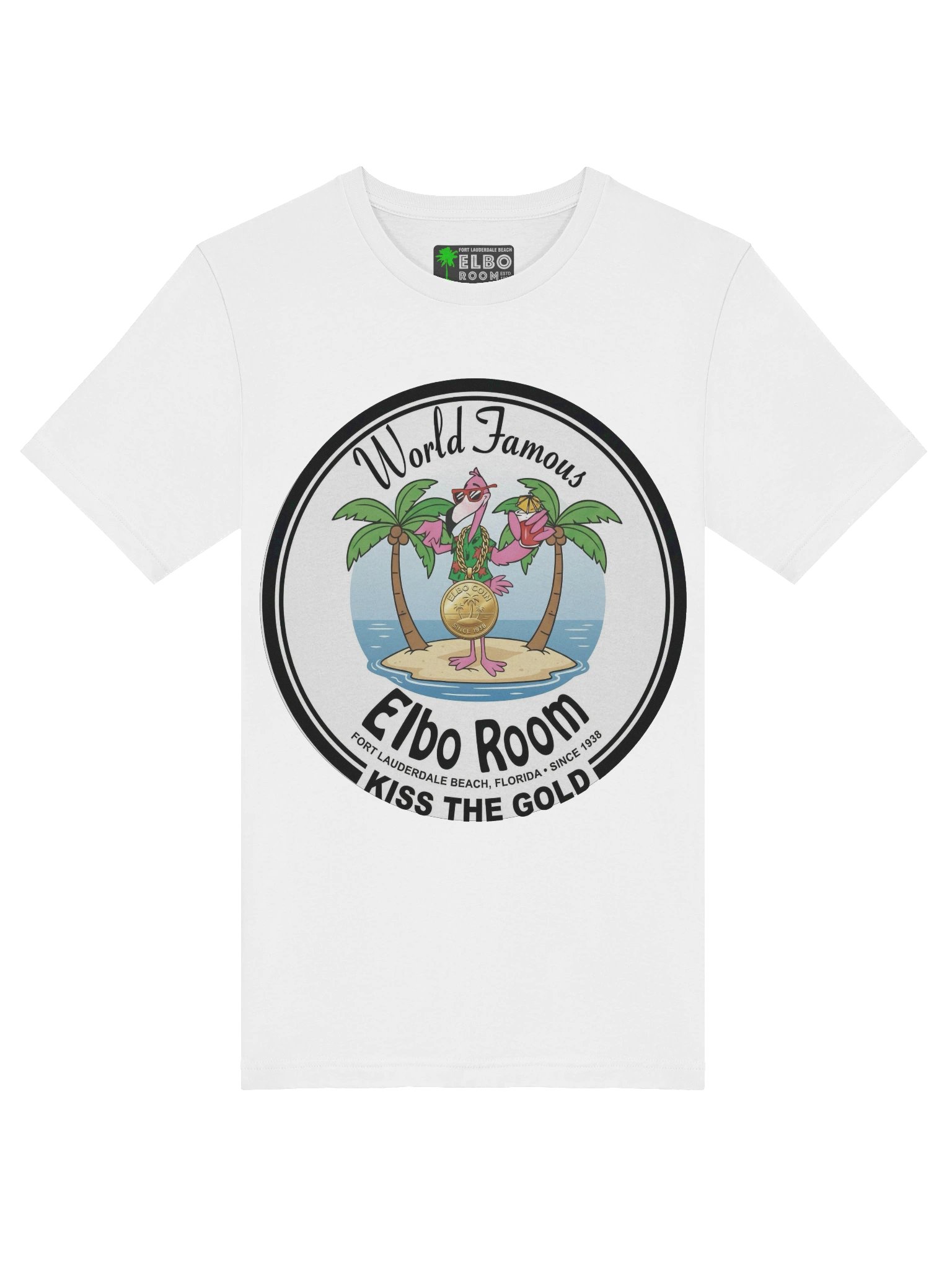 Elbo Room "Kiss The Gold" Victory Tee product image (5)