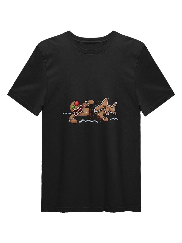 Gingerbread Shark Attack Shirt product image (2)