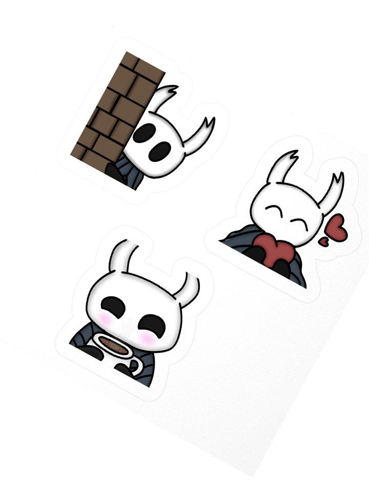 hollow knight stickers product image (6)