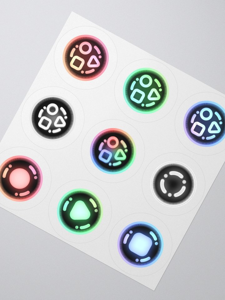 RelativRyan Kiss-Cut Sticker Set #0 (On White) product image (6)