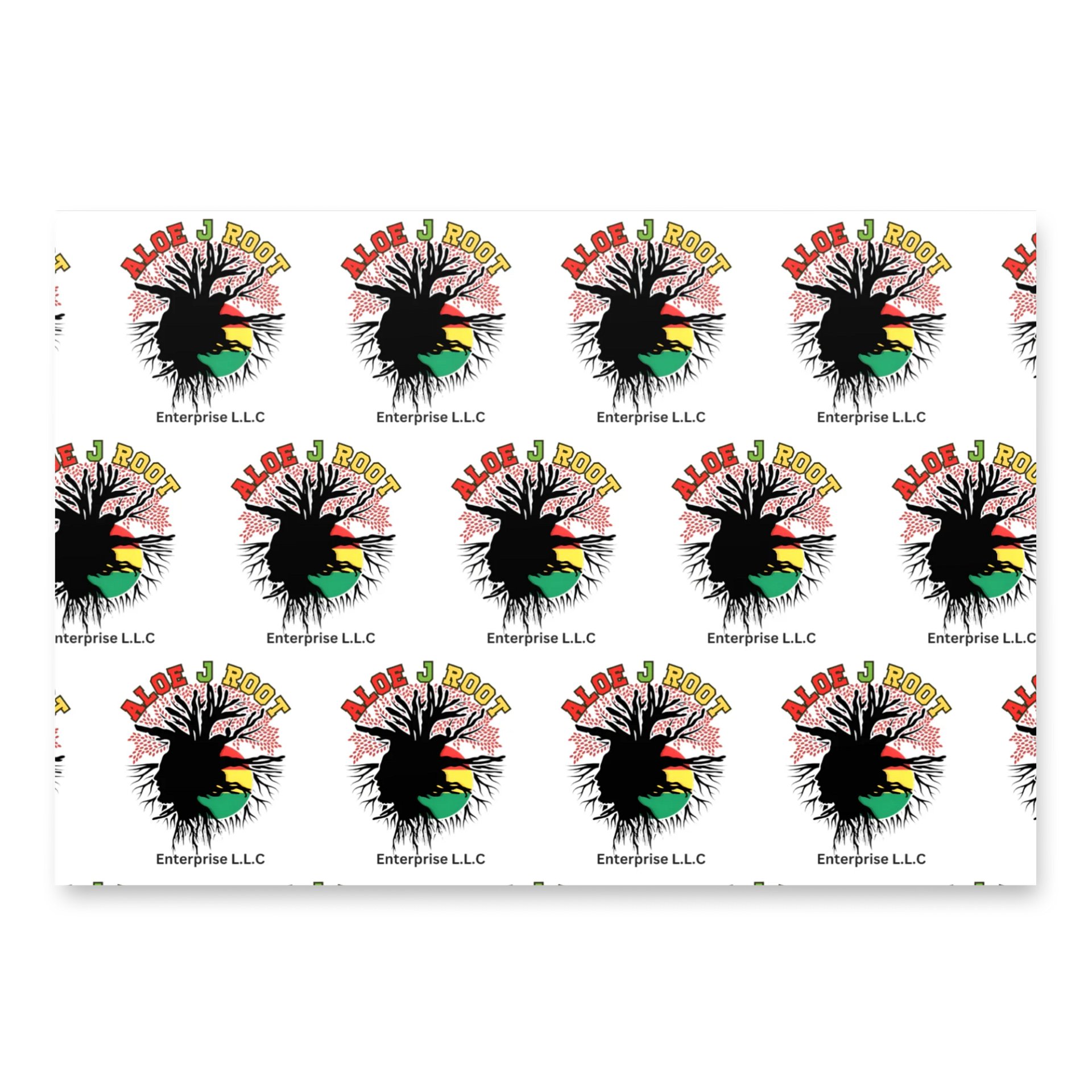 Aloe J Root Wrapping Paper Set product image (1)