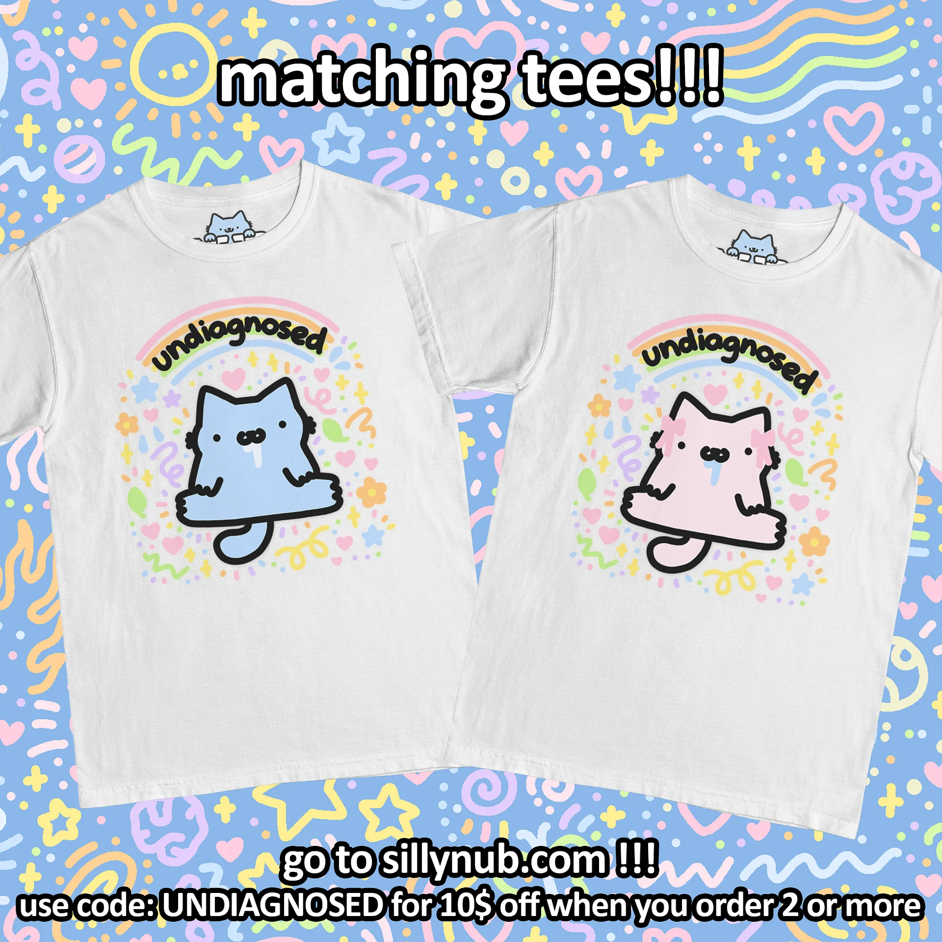 undiagnosed tee product image (2)