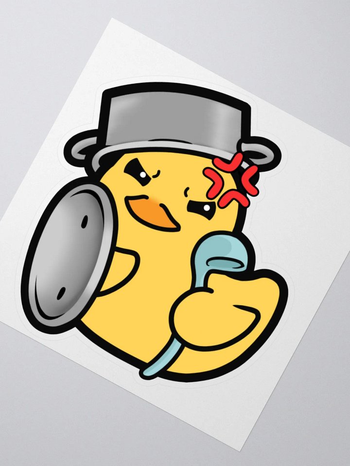 Battle Duck Sticker product image (2)
